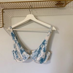 Tie-Dye Underwire Bikini Top